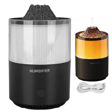 Imagem de Umidificador Luminaria Vulcao Purificador Ar Aromatizador Climatizador Sala Quarto Casa Decoraçao Ambiente Relaxante