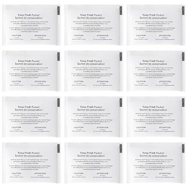 Imagem de Frigorífico Preserver protetor de etileno absorvente de etileno frutas frescas W10346771A (12 pacotes - 6 pacotes incluídos) Substituição para 2117689, AH3503014, EA3503014, PS3503014