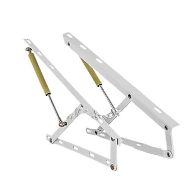 Imagem de Amortecedores pneumáticos multifuncionais de mola a gás amortecedores de elevação de porta de pressão dobradiças de suporte de mola a gás fáceis de instalar para móveis automotivos ou uso industrial