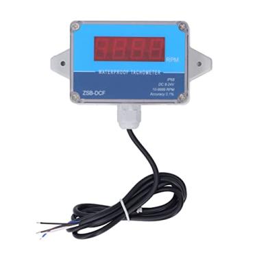 Imagem de Estink Medidor de Rotação do Motor Sensor de Velocidade IP68 Display Digital LED DC 8V 24V Amplo Alcance de Medição para Navios Equipamentos Mecânicos