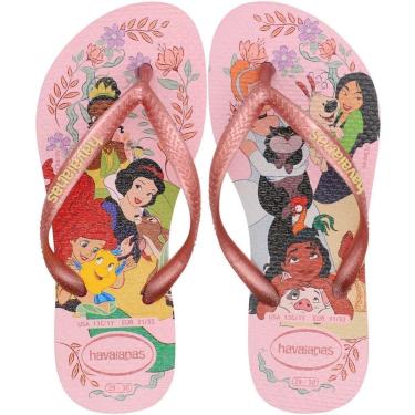 Imagem de Chinelo de Dedo Havaianas Infantil Slim Princess Menina-Feminino