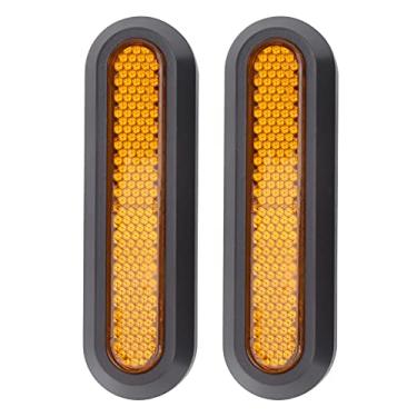 Imagem de KIMISS Capa Decorativa para Roda Traseira de Scooter Com Faixa Reflexiva e Parafusos para Ajuste para M365/PRO/PRO2 - Acessório Elegante e Funcional para Scooter