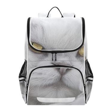 Imagem de Lazy Cat Cute Close Up Art Boys Backpacks Cool for Elementary Back to School Supplies Daypack Girls Backpack for Kids Monster Book Bags