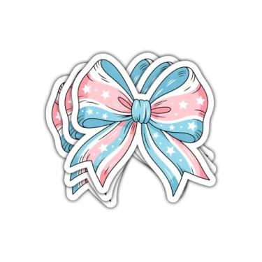 Imagem de Adesivo de vinil com desenho de fita pastel, bandeira trans, 3 peças para apoiadores LGBTQ+, ativistas, estudantes, professores, desfile do orgulho, pais, laptop, hidroflask, caderno, prancheta