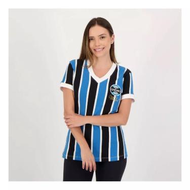 Imagem de Camisa Retrômania Grêmio Tokyo 1983 Home - Feminina-Feminino