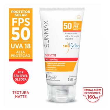 Imagem de Sensitive FPS50 Sunmax - Protetor Solar 160ml-Unissex