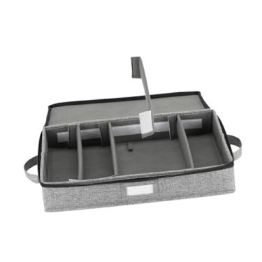 Imagem de KiBcsLic Caixa organizadora de talheres com tampa, grande capacidade, prática e Recipiente para utensílios. Estojo para guardar utensílios.