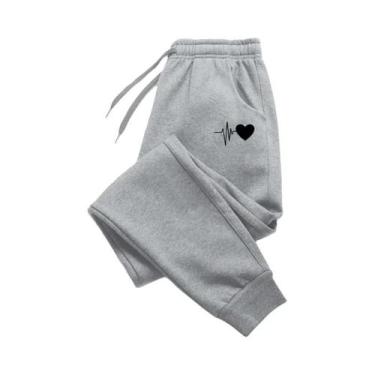 Imagem de Calças Jogger Femininas Confortáveis Para Fitness, Versáteis, Largas E