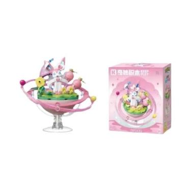 Imagem de Blocos De Montar DIY Da Série Eevee Family Planet Pokemon, Brinquedo P