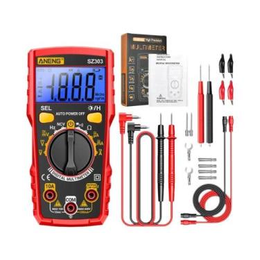 Imagem de Multímetro Digital Profissional De Alta Precisão ANENG SZ303 Testador 