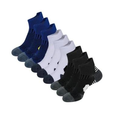 Imagem de Meias Esportivas Antiderrapantes Para Homens E Mulheres, 3 a 9 Pares, 