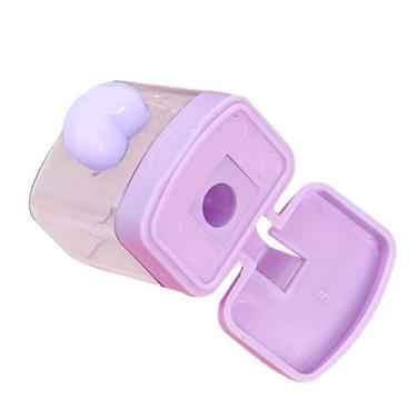 Imagem de Apontador de lápis – com tampa com furo , suprimentos portáteis – Apontador de lápis portátil, para crianças, escola, sala de aula, jardim de infância, escritórios em casa, desenho, maquiagem