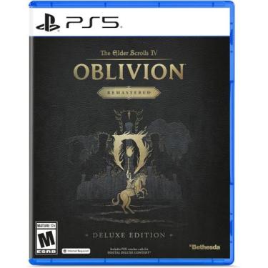 Imagem de The Elder Scrolls Skyrim IV Oblivion Remastered Deluxe Edition - PS 5 