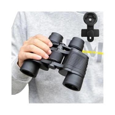 Imagem de Binóculos Profissionais HD 80X80 À Prova d'Água IPX7, Telescópio De Lo