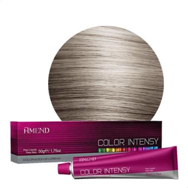 Imagem de Tinta de Cabelo Amend Color Intensy 8.1 Louro Acinzentado 50g