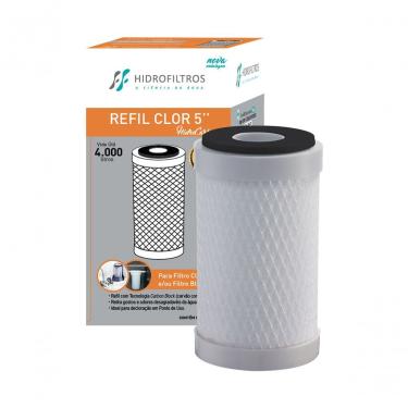 Imagem de Kit 05 Un Refil Original P/filtros Hidrofiltros Pou 5 80l/h