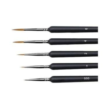 Imagem de Pincéis De Pintura Em Miniatura De Detalhe Fino Para Artistas 4/5/8/10