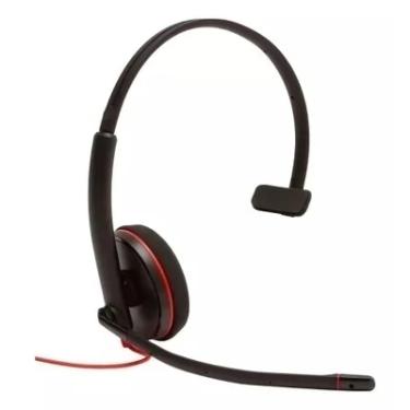 Imagem de Headset Hp Com Microfone Usb Poly Blackwire C3210 8x214aa Preto