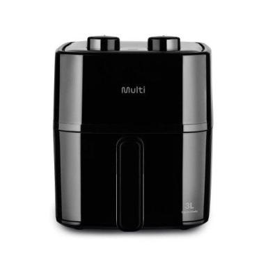 Imagem de Fritadeira Elétrica Air Fryer MF1300 3L 1200W 220V Preta Multi GO25, 2