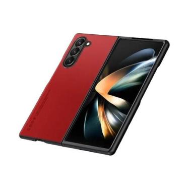 Imagem de Capa De Telefone Em Plástico Duro À Prova De Choque Em Fibra De Carbon