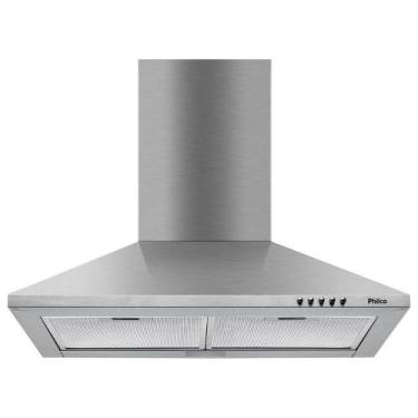 Imagem de Coifa Pirâmide Philco 60cm Inox Depurador E Exaustor PCO62I 220V, 220V