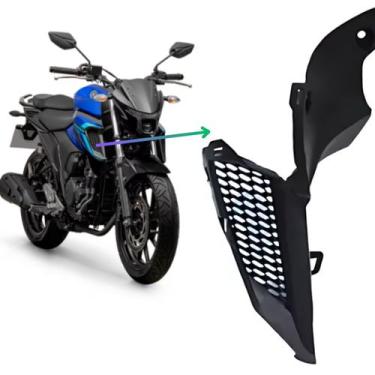 Imagem de Painel Interno Aba Tanque Acabamento Menor DIREITO Fazer 250 Fz25 - Ya