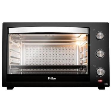 Imagem de Forno ElÃtrico Philco PFE80A 80L, Preto, 220V