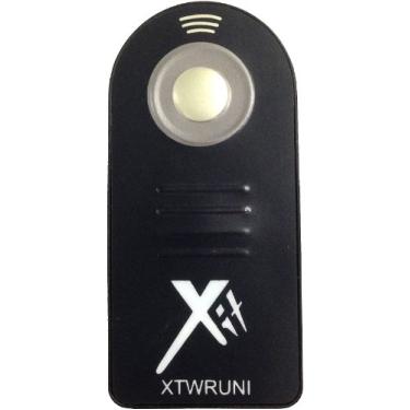 Imagem de Xit XTWRUNI Controle remoto universal sem fio para câmeras DSLR Canon/Nikon/Sony/Olympus e Pentax (preto)