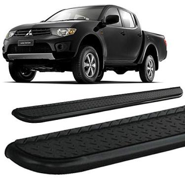 Imagem de Estribo Chapa L200 Triton 2007 A 2016 Dupla Preto