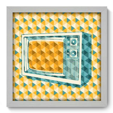 Imagem de Quadro Decorativo - Televisão - 33cm x 33cm - 033