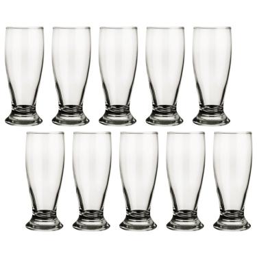Imagem de Conjunto 10 Copos Vidro 200ml Munich Chopp Transparente Nadir