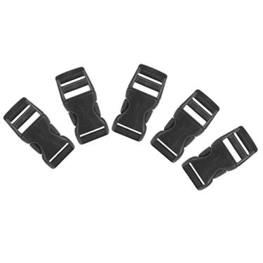 Imagem de Fivela de bolsa, fivelas, preto 40 peças durável para acampamento de alpinismo