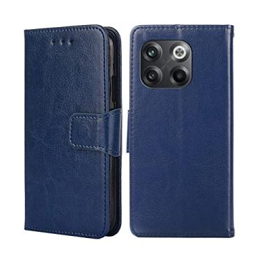 Imagem de YUNCHAO Caixa de telefone Para o OnePlus 10T Crystal Texture TEXTURA Horizontal Flip Leather Phone capa para celular