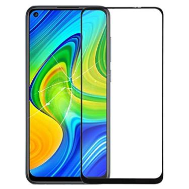 Imagem de HUANGYUNCHAO Acessórios telefônicos Lente de vidro externo da tela frontal com OCA opticamente claro adesivo para xiaomi redmi 10x 4g Substituição do telefone celular