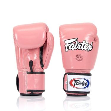 Imagem de Luva de Boxe e Muay Thai Couro Fairtex Rosa 10 Oz