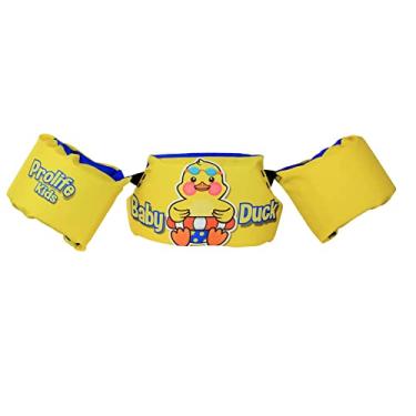 Imagem de Colete Flutuador Salva-Vidas Boia Infantil Prolife CF01 Cor:Baby Duck