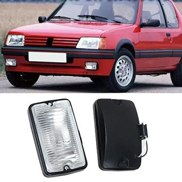 Imagem de JESYMBX Para PEUGEOT 205 GTI CTI 106 306 Mi16 H3 Farol de Neblina Dianteira DRL LED Lâmpada de Condução Holofote