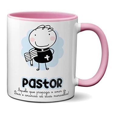 Imagem de Caneca Pastor Propaga O Amor De Deus Anunciando Maravilhas (Rosa)