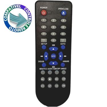 Imagem de Controle Compatível DVD Inovox RC-110 C01223