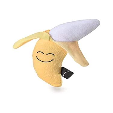 Imagem de Brinquedo para Pet Foodies Pelúcia Banana Mimo Básico – PP153