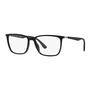 Imagem de Armação para Óculos Ray-Ban 0RX7219L 5196 Tam 57 / Preto Fosco