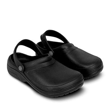 Imagem de Sandália Ortopédica Fly Feet Work 34 Preta