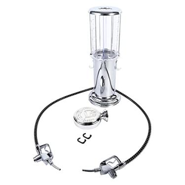 Imagem de Dispensador de licor de vinho, bico de bomba de gás de arma dupla, dispensador de bebidas de refrigerante para bares, hotéis, casas de chá, família KTV