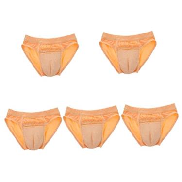 Imagem de 2 peças roupas masculinas para femininas transexuais de algodão masculino/3783 (Color : As Shownx5pcs, Size : 22x14x2cmx5pcs)