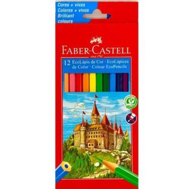 Imagem de Lápis de Cor Ecolápis 12 Cores Faber-Castell