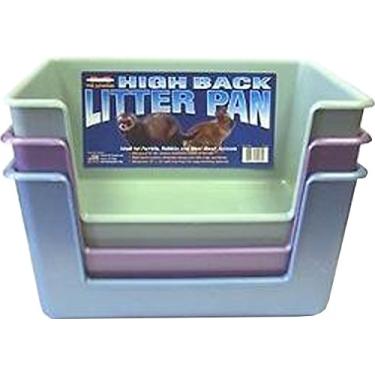 Imagem de Panela de areia para furão Marshall com costas altas (as cores podem variar)