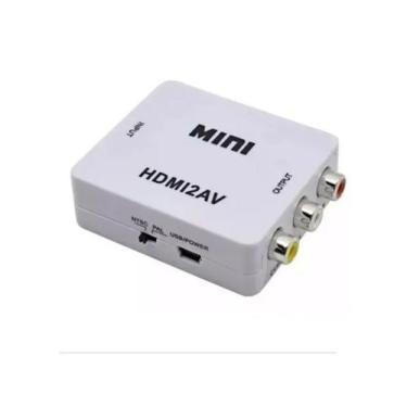 Imagem de Mini Conversor Full Hd / Converte Entrada Hdmi P/ Av - Império