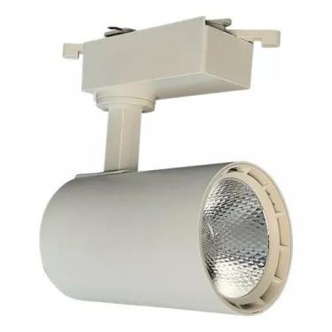 Imagem de Spot Led 10w Para Trilho Eletrificado Bivolt - APOLLO , Branco, Branco