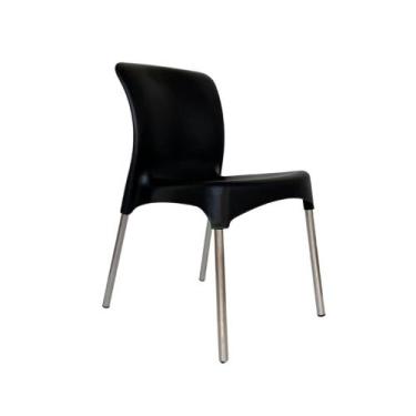 Imagem de Cadeira Plástico Metal Sec Line Jardim e Área Externa  - Injeplastec, 