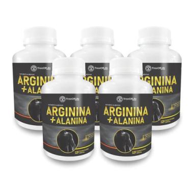 Imagem de 5x Arginina + Alanina 1000mg 600 Comprimidos - Tree of Life